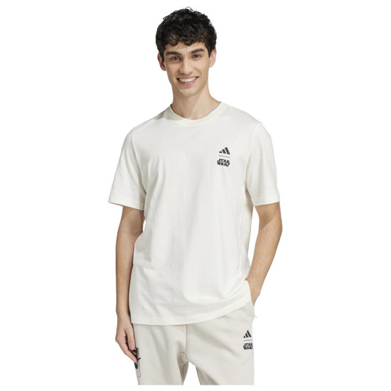 Adidas Ανδρική κοντομάνικη μπλούζα x Star Wars The Mandalorian Back Print Tee
